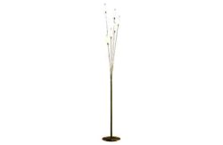 Hyatt 6 Light Floor Lamp - Brass